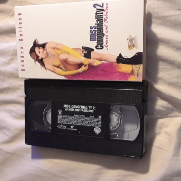 6/$15 Miss congeniality 2 Warner bros VHS video tape - Picture 4 of 4